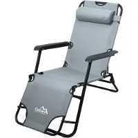 Cattara COMFORT ligbed/stoel grijs