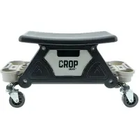 CROP Auto Detailing Creeper ZWART - Werkplaatskruk op Wielen