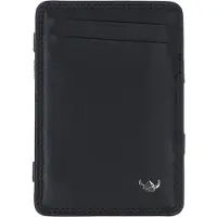 Golden Head Leren kaarthouder Polo RFID Protect Wunder-Börse 4044 Schwarz zwart