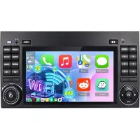 Hexinex HexinexAutoradio - Geschikt voor Mercedes-Benz A/B-klasse W169 W639/W245/VW Crafter/Sprinter - 2+64GB CARPLAY FM RDS