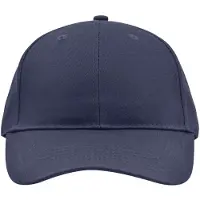 Myrtle beach Baseball cap - navy blauw - 6-panel - volwassenen - casual / sport pet
