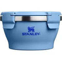 Stanley Adventure Fresh-to-Table Leakproof Bowl 473 ml (Blue Sky)– Vacuüm Geïsoleerde Lunchbox & Food Container – Lekvrije RVS Kom met Luchtdichte Deksel – BPA Vrij – Vaatwasserbestendig