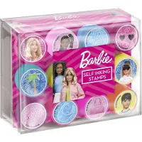 Barbie Stempelset, 12-delig, Malibu Creatieve Set, voor kinderen, meisjes