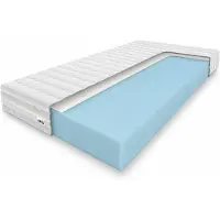 Efko - Koudschuim Matras 160x200 cm – Ergonomisch 7-Zones Matras – Ademend & Drukverlagend – Optimale Ondersteuning