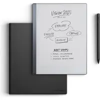 ReMarkable 2 met Leren Book Case Leer Zwart