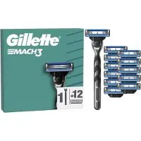 Gillette Mach3 + 12 recharges de rasoir