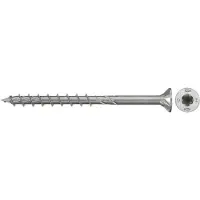 Fischer 574159 Spaanplaatschroef 6 mm 80 mm TX RVS 100 stuk(s)