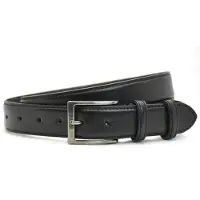 Timbelt Leren Pantalon Riem 3.5 cm Zwart