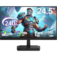 TIM. TIM Gaming Monitor 240hz - Gaming Monitor - Zwart - ‎‎19cm x 55cm x 42cm