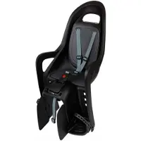 Polisport Kinderzitje achter MIK-HD - zwart/grijs