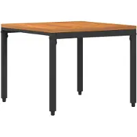 vidaXL tuinmeubelset 3 st Zwart en Turkoois poly rattan