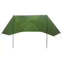 vidaXL Auto Tent Groen 308 x 215 x 220 cm Polyester en Staal