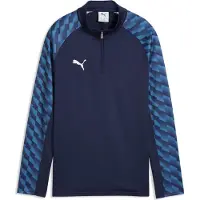 Puma Trainingsshirt teamLIGA26 Kwartrits - , marineblauw/Wit Kids