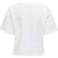 ONLY Onlterza T-shirts Dames Wit Xxxl