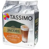 TASSIMO - Jacobs Latte Macchiato Caramel - 8 T-Discs