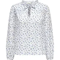 ONLY Blouse 'ONLRoanne' blauw / marine / wit