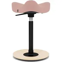 Varier Stokke Move Compact zadelkruk, Abrikoos/Naturel Revive - ergonomisch