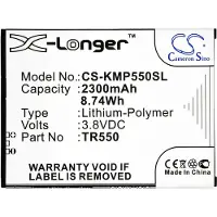 Cameron Sino Kazam TR550 / TR550-XDSCB0000044 accu (2300 mAh, huismerk)