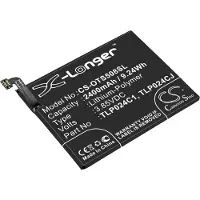 123accu Verizon TLP024C1 / TLP024C2 / TLP024CC accu (2400 mAh, huismerk)