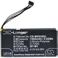123accu MeiZu BT-M1 accu (1600 mAh, huismerk)