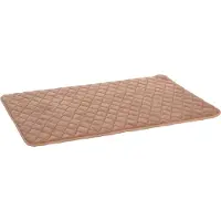 Flamingo Hondenkussen - orthopedisch hondenkussen - benchkussen memory foam - Weimar Beige L - premium memory foam hondenmat - 100,5cm