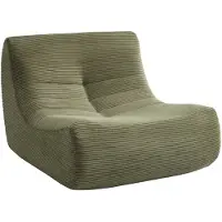 Sweeek Fauteuils corduroy Sokol 1 zitplaats Kaki