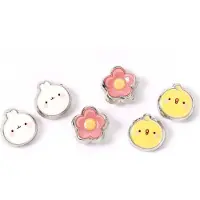 Molang Oorstekerset - & Piu Piu - zilverkleurig | Maat Standard