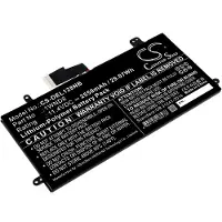 24.Se Dell 1WND8 / FTH6F / J0PGR accu (11.4 V, 2550 mAh, huismerk)