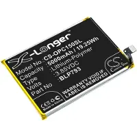 24.Se OPPO BLP793 accu (3.85 V, 5850 mAh, huismerk)