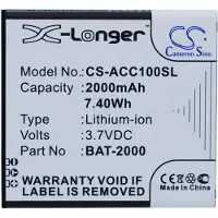 123accu myPhone BAT-2000 accu (2000 mAh, huismerk)