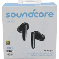 Soundcore Draadloze oordoppen - - Soundcore Liberty 5 - Zwart - In-ear - Transpiratiebestendig