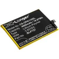 24.Se OPPO BLP727 accu (3.85V, 4900 mAh, huismerk)
