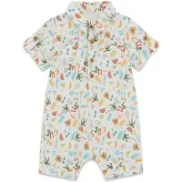 GUESS Katoenen rompertje voor babyjongen