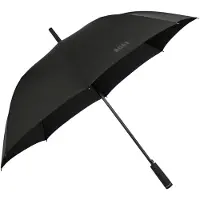 HUGO BOSS Paraplu Double B Umbrella Black Zwart