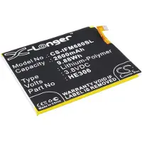 123accu Infocus HE306 accu (2600 mAh, huismerk)