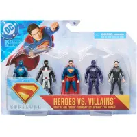 Marvel DC Comics Superman Heroes Vs Villains 5-pack - 7 cm groot