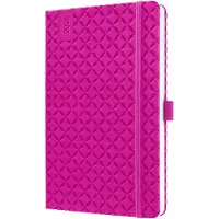 Sigel weekagenda Flair 2026 formaat A5 Fuchsia Pink hardcover