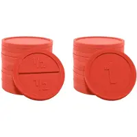 Combicraft Neutrale Ø29mm ronde breekmunten - 1.000 stuks - Groen