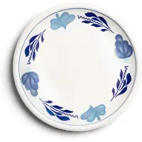 Boerenbont Boerenblauw Gebaksbord Ø16cm Decor 6st Wit wit Aardewerk Bord