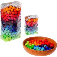 Grimm's 120 Small Wooden Beads