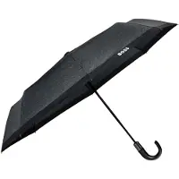 HUGO BOSS paraplu Pocket Umbrella Chevron Dark Grey donkergroen