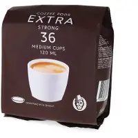Kaffekapslen | Extra Strong (Normale kop) - 36 pads voor Senseo