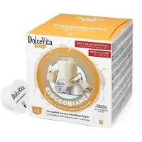 Dolce Vita | Cioccobianca - Witte warme chocolademelk - 12 capsules voor Dolce Gusto