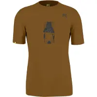 Karpos Wild Animal T-shirt Met Korte Mouwen Bruin M Man