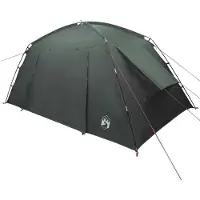 vidaXL Huisje Tent met dak Leger Groen 400 x 210 x 180 cm Polyester