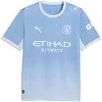 Puma Tricot 'Manchester City Heimtrikot 2026/27' cyaan blauw / wit