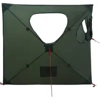 vidaXL Jacht Tent Leger Groen 145 x 145 x 150 cm Polyester en Staal
