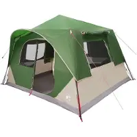 vidaXL Directe Tent Groen 365 x 380 x 200 cm Polyester en Staal