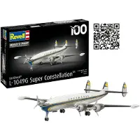 Revell Modelbouwpakket Vliegtuigen - 03745 Lockheed L.1049G Super Constellation - Lufthansa 100 - Duits Passagiersvliegtuig Plastic - 1:144 - Modelbouw