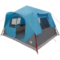 vidaXL Directe Tent Blauw 365 x 380 x 200 cm Polyester en Staal